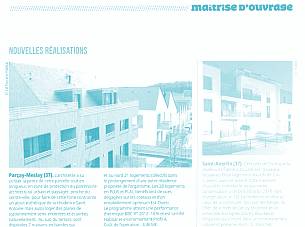 N° 1101 d’Habitat Actualités : Projet de 28 logements sociaux à Parçay-Meslay