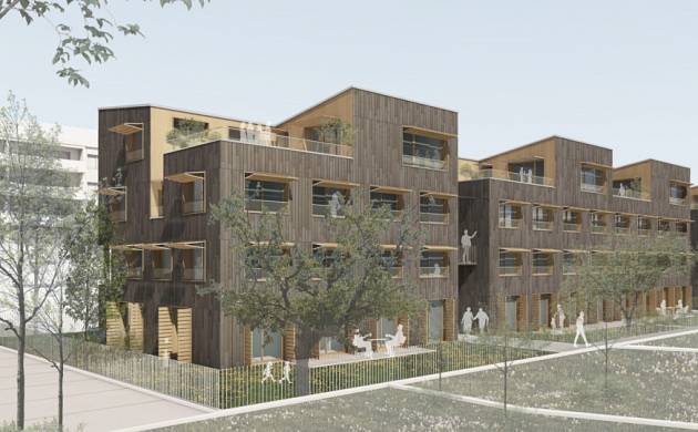 Montreuil (93)<br/>Immeuble d’habitation intergénérationnel modulable – Habitat/activité