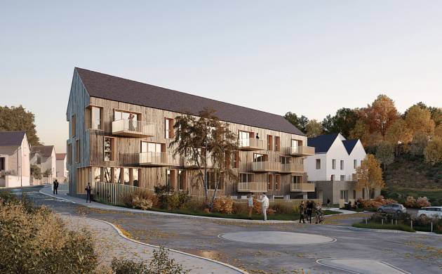 Esvres-Sur-Indre (37)<br/>20 logements collectifs en résidence séniors – 14 logements intermédiaires familiaux et une salle communale