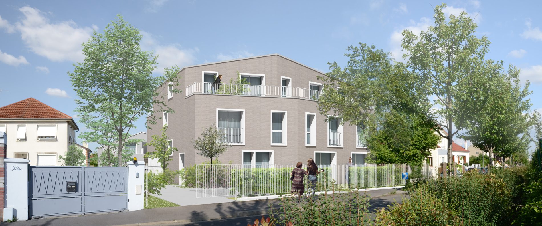 vue depuis la rue Diderot