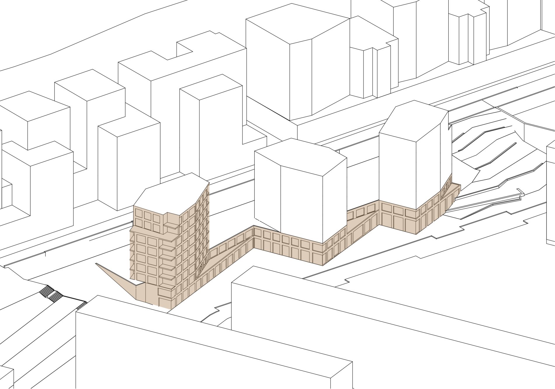 traitement du socle en retour de bâtiment