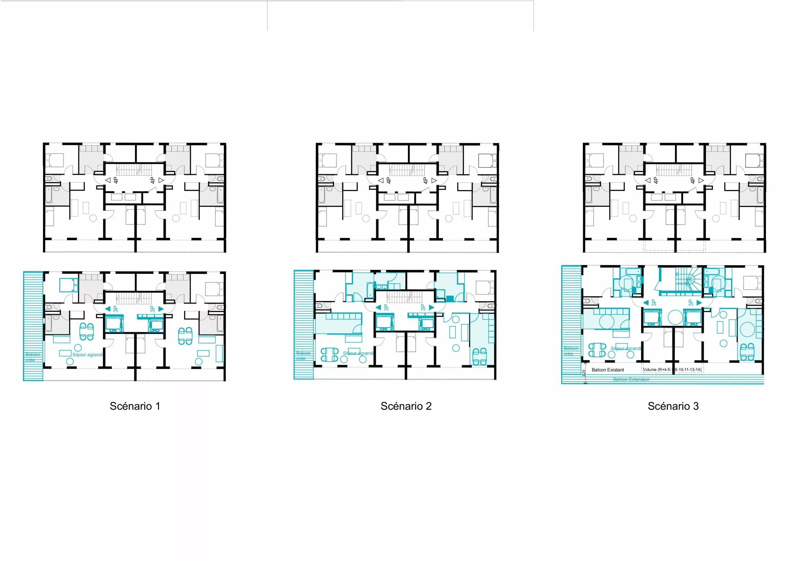 principes de restructuration intérieure