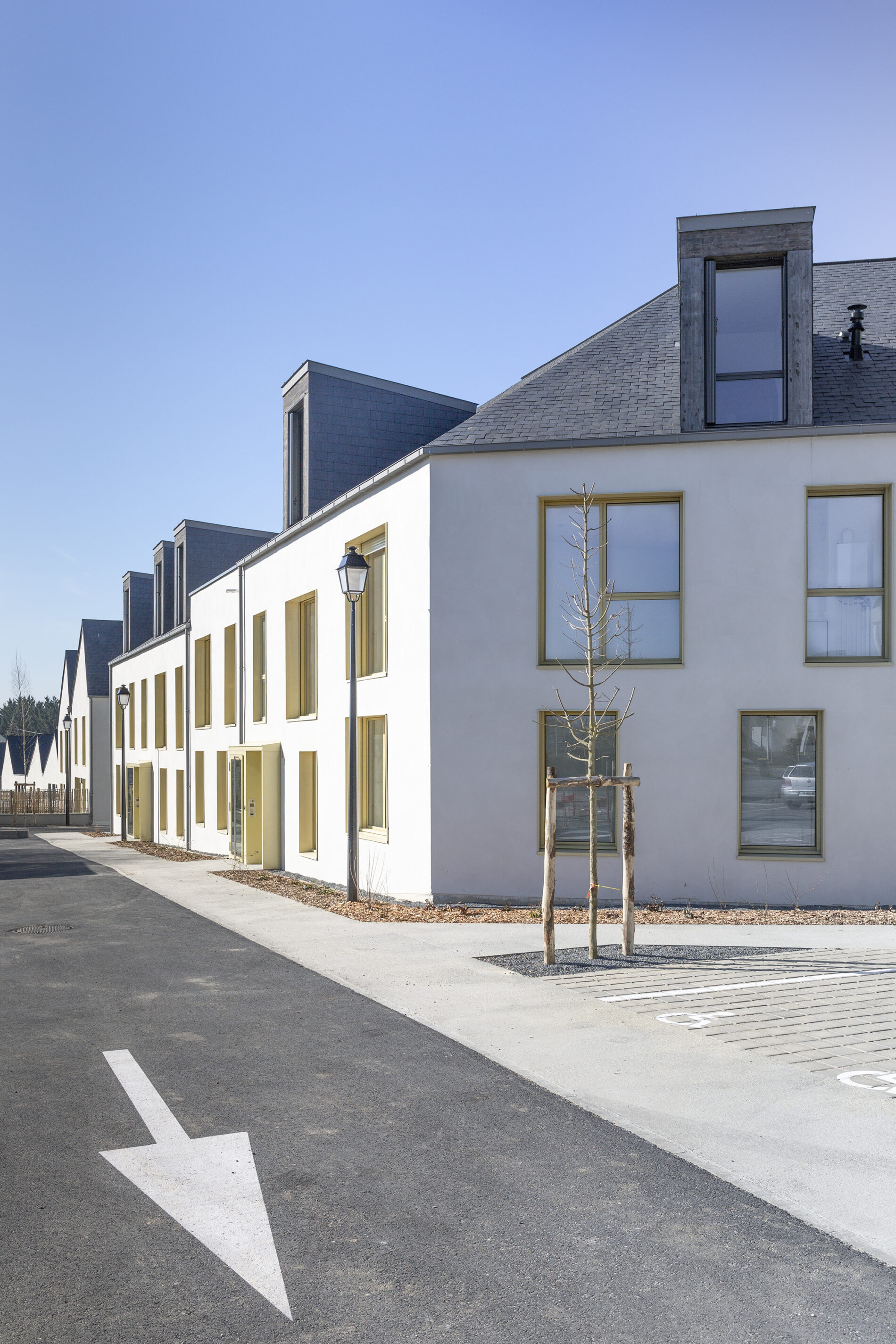 les collectifs depuis l'entrée Nord