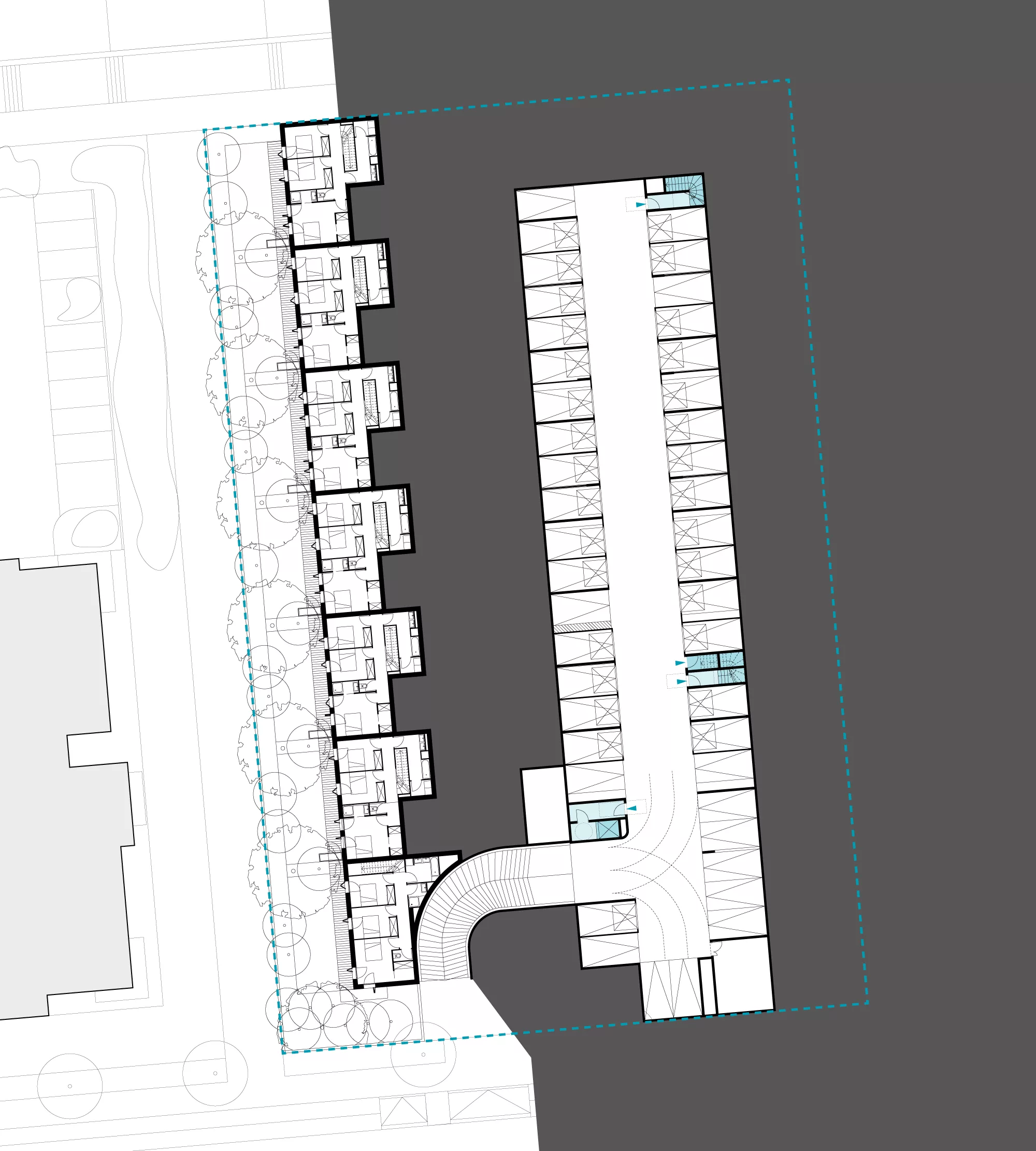 rez-de-chaussée bas