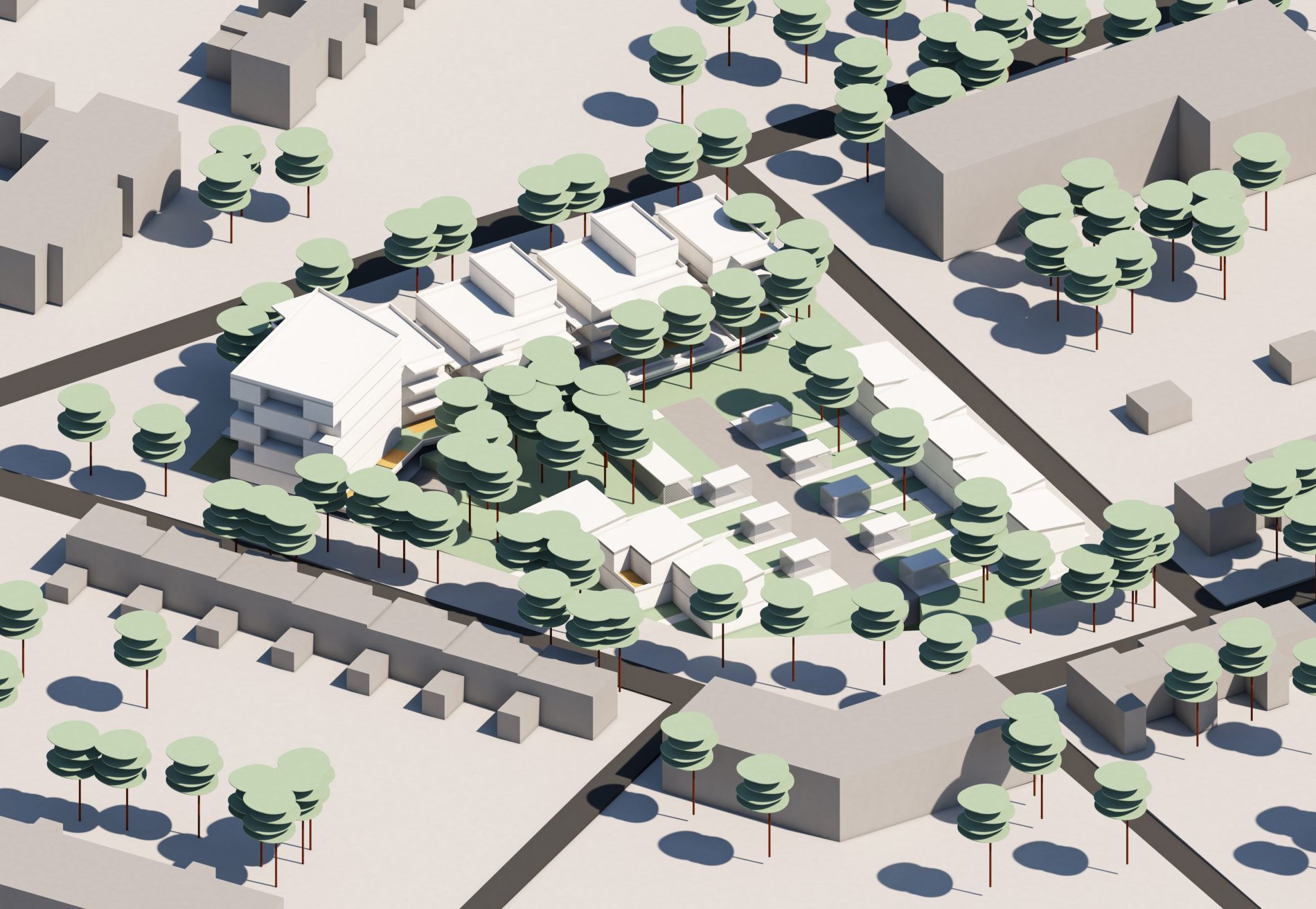 31 logements collectifs, intermédiaires et 7 maisons de ville image n° 1420