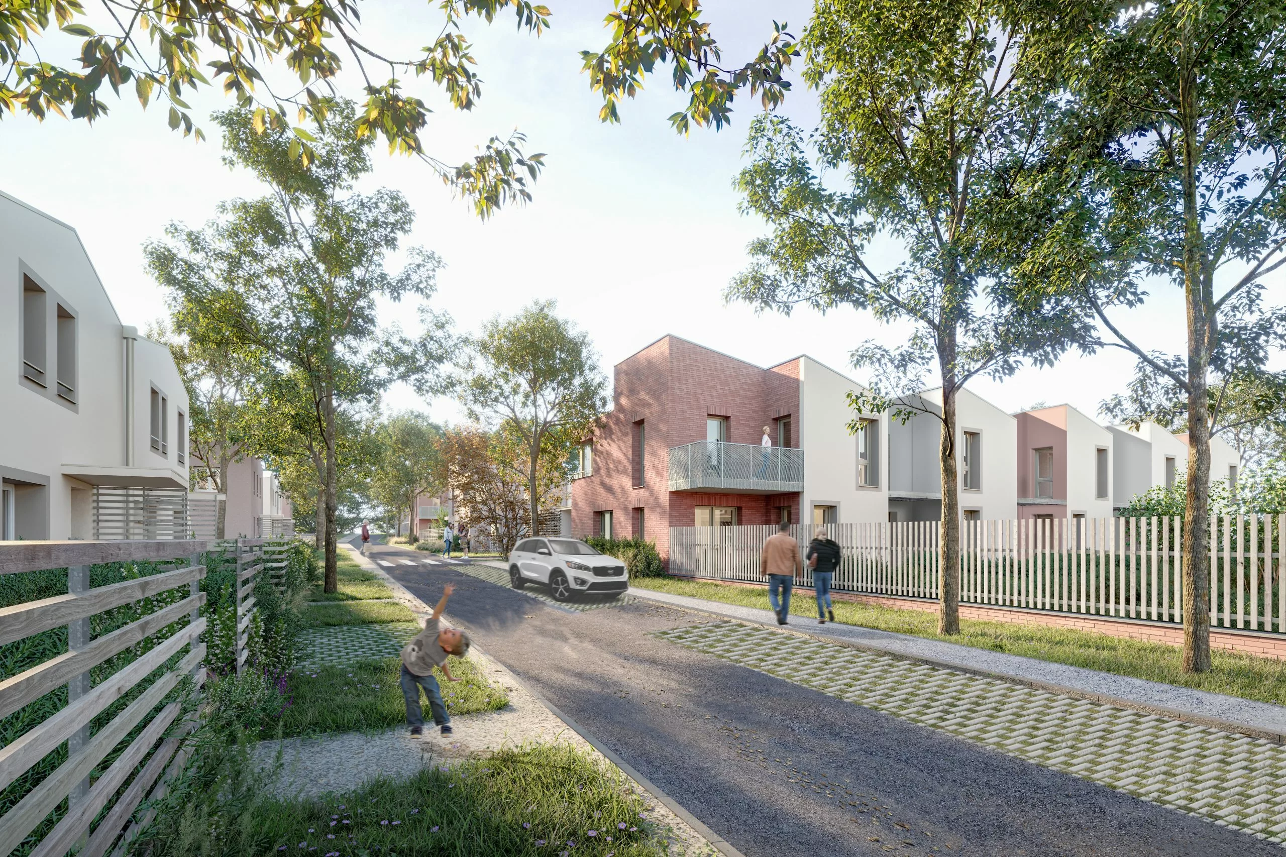 34 logements individuels accolés image n° 1012