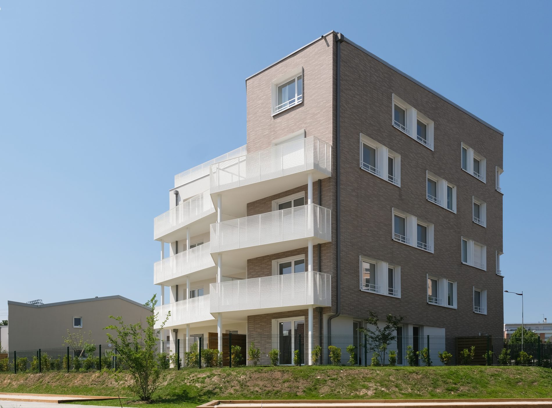 depuis les terrains de pétanque