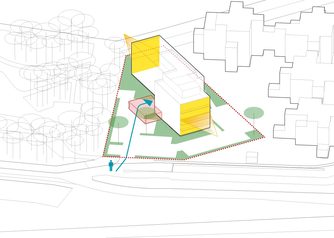 le projet:- Ouvrir les pignons- supprimer le volume en rez-de-chaussée et modifier les accès