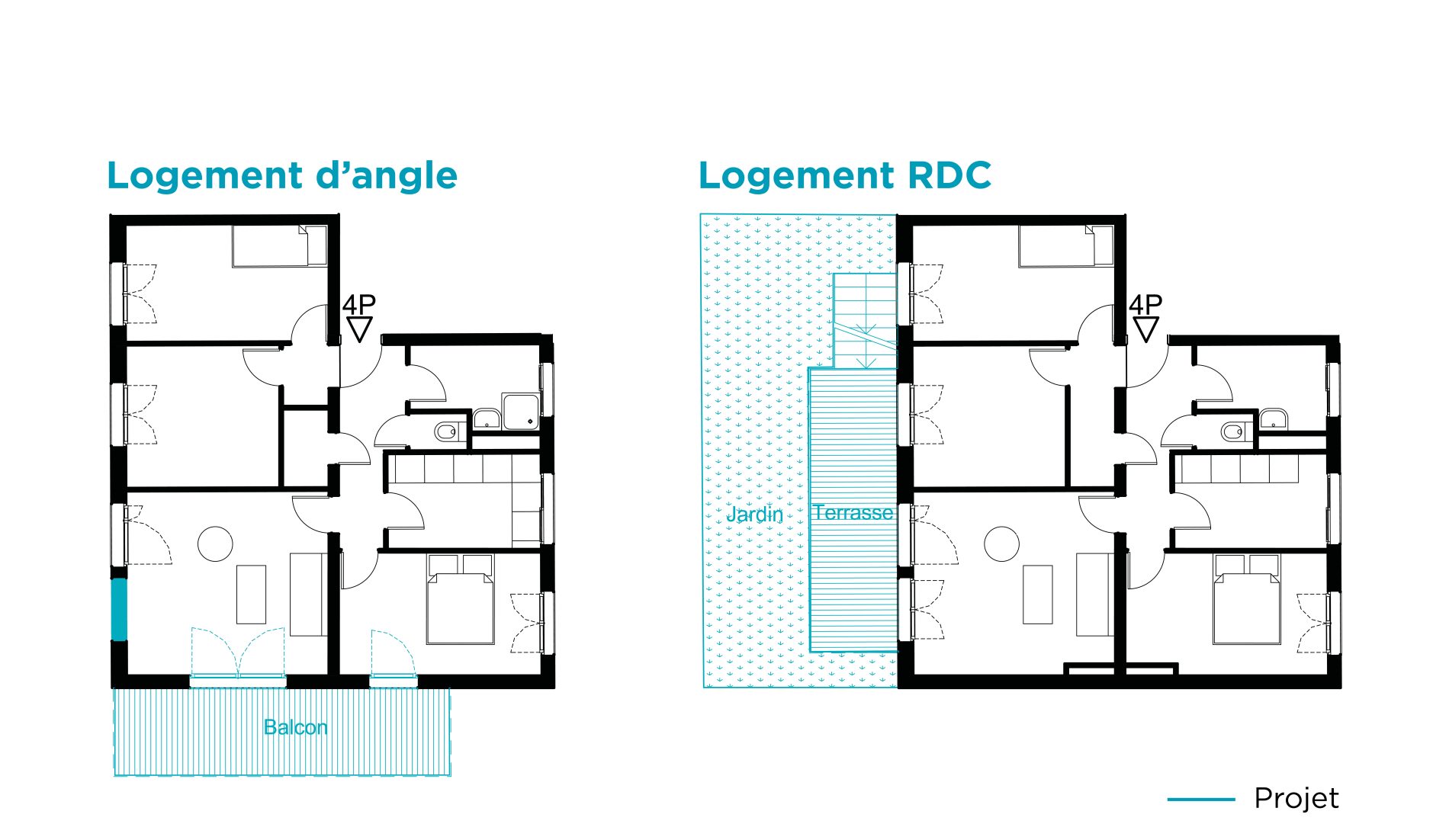 améliorations du logementoffrir des espaces extérieurs privatifs à 1/3 des logements