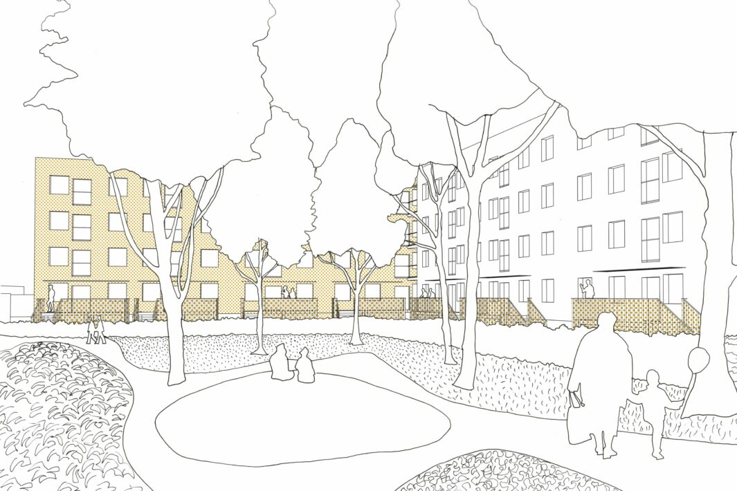 Réhabilitation des bâtiments des secteurs « Satellites » de la Cité de l&rsquo;Abreuvoir